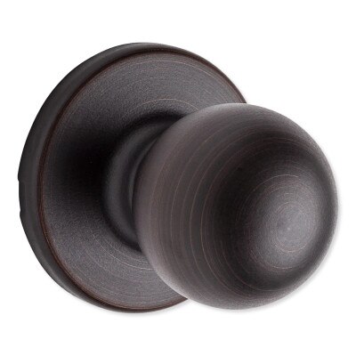 Kwikset Polo Passage Knob, Venetian Bronze